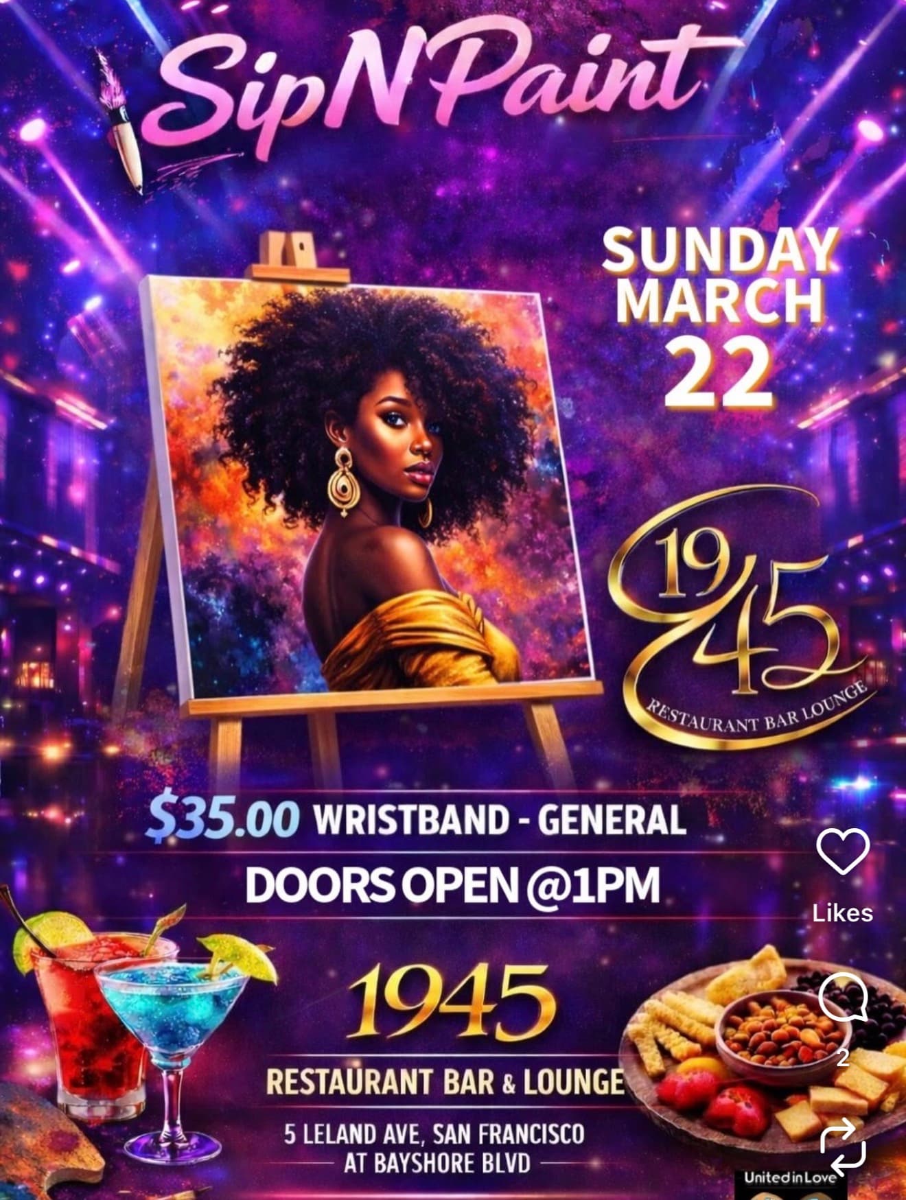 Paint & Sip — Juneteenth Special