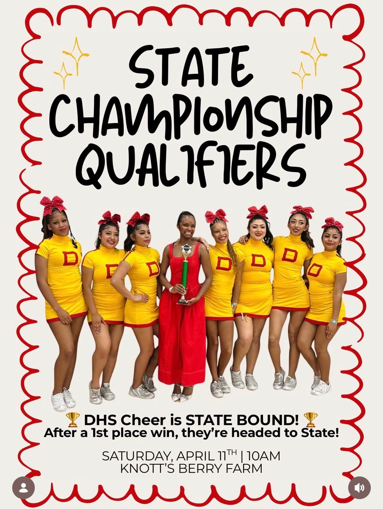 DHS Cheer State Championship Qualifiers